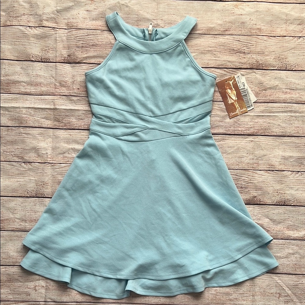 NWT Girls Size 10 Light Blue Emerald Sundae Dress